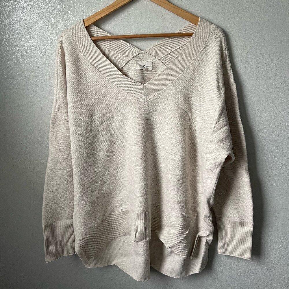LOFT Lou & Grey Women's Double V Sweater